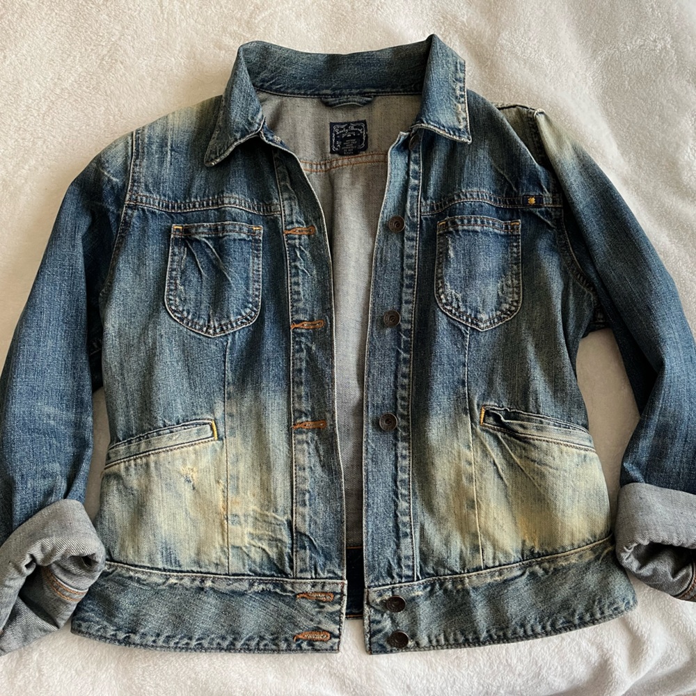 Lucky Brand Medium Denim Jacket in Great Condition